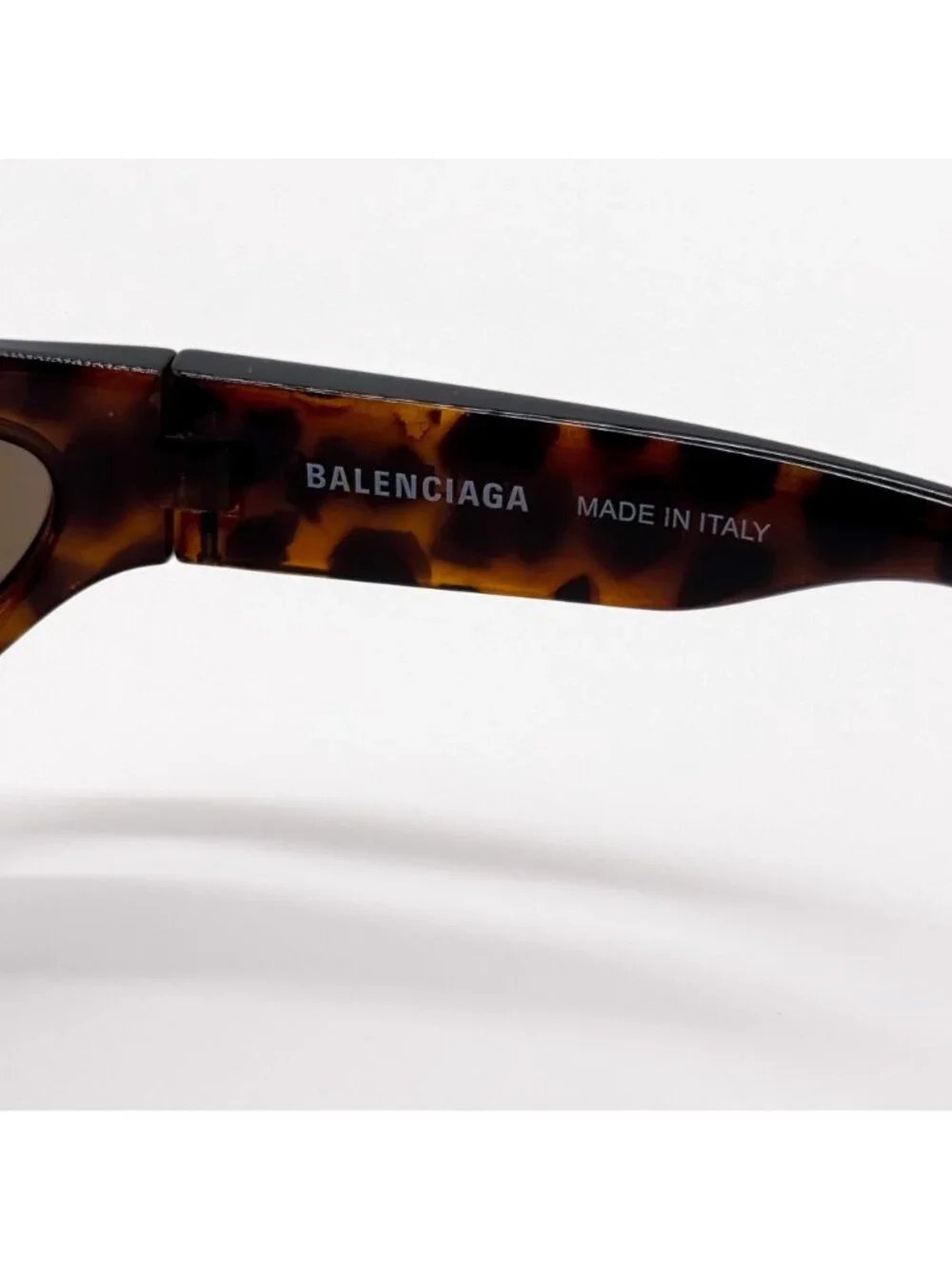 NEW BALENCIAGA BB0314S 002 SUNGLASSES HAVANA UNISEX GEOMETRIC EYEWEAR BALENCIAGA - Picture 8 of 9